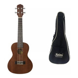 Ukulele Kalani Concerto 24 Tribes Tabaco Kal200 Ct + Bag