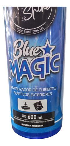 Revividor Neumaticos Y Plasticos Ext. Toxic Shine Blue Magic