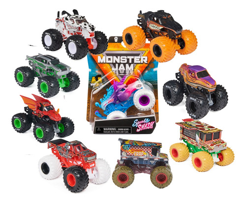 Vehículo Monster Jam Escala 1:64  Spin Master Mundotoys