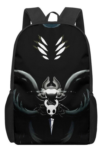 Hollow Knight Mochila Escolar Con Patrón 3d For Niños Niñas 01