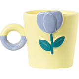 Baiye Tulips Taza De Café Para Mujer 10 Oz 300 Ml Tazas Lind