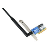 Tarjeta De Red Pci Wireless-g Linksys Wmp54g-la 5 Dbi