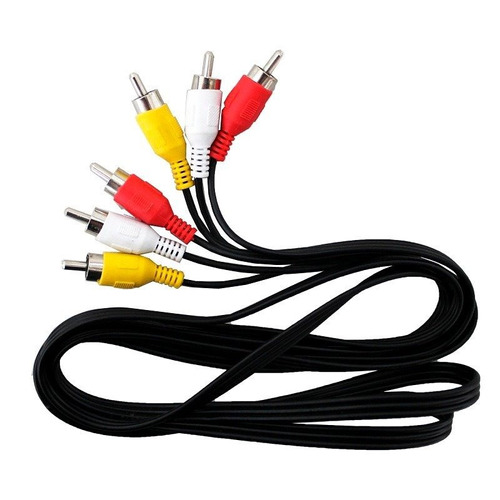 Cable Audio Video 3rca - 3rca Leon (pack C/10)