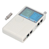 F Cable De Red Usb Wire Tester 4 En 1, Coaxial