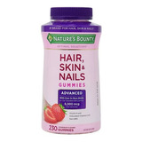 Hair Skin And Nails Natures Bounty X2 Biotina 6000mcg 230gom