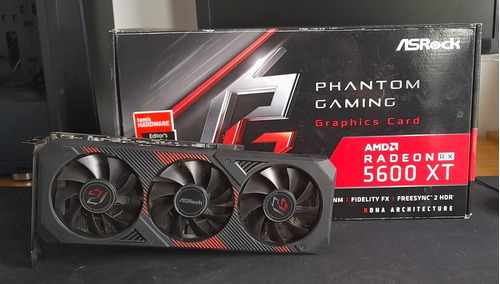 Asrock Phantom Gaming Radeon Rx 5600xt Oc Edition 6gb