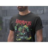 Camiseta Anti Navidada Cartoon Krampus N1