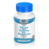 Zinco 30mg + Cobre 2mg + Selenio Quelato 200mcg C/60 Cps