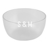 Bowl Transparente Recipiente Fuente 400 Ml Repostería