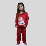 Kit 10 Pijamas Fofos Femininos Infantil Inverno Atacado