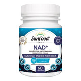 Suplemento Capsulas Sunfood Ribosideo De Nicotinamida 300mg Sabor Sem Sabor