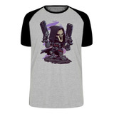 Camiseta Luxo Reaper Overwatch Jogo Game Arma Pistola Revolv