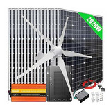 Paneles Solares - 2920w Wind Solar Kit Off Grid System 48v B