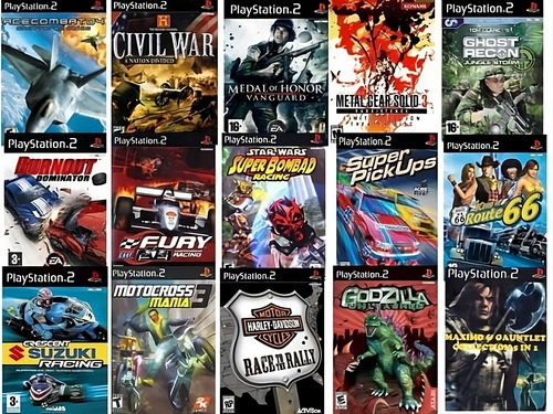 Juegos De Ps2 A Elección (todos Los Títulos)