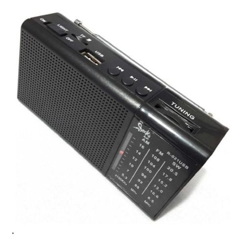 Radio Multibandas Am Fm Sw  Recargable Mp3 Envio Gratis