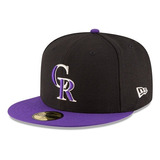 Gorra New Era Rockies De Colorado 59fifty Cerrada 