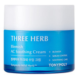 Tony Moly Three Herb Blemish Ac Soothing Cream