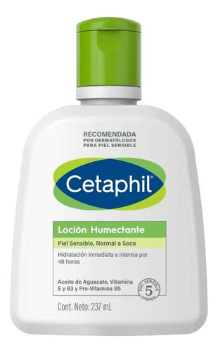 Cetaphil Locion Humectante Piel Sensible Normal A Secax237ml