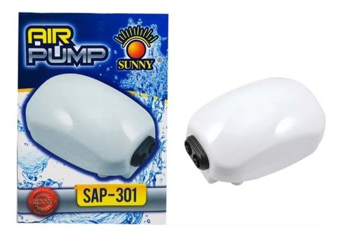 Bomba Doble Salida Aire Peceras 80 A 100lts Sunny Sap 301