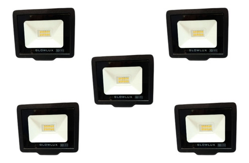 X5 Proyector Reflector Eco Led 10w Luz Fría - Glowlux