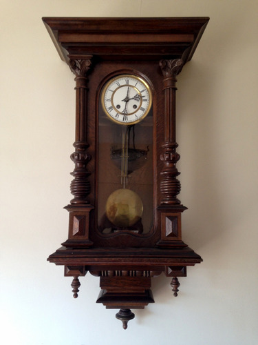 Reloj Antiguo De Pared Gerson Wintermantel & Co.