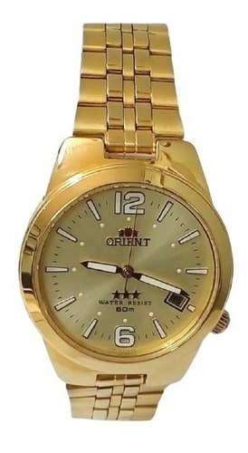Relógios Orient Automático Masculino Dourado  Promoção 
