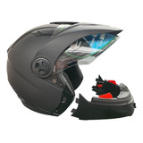 Casco R7 Abatible Md-900 Negro Mate Certificado Dot