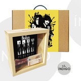 Alcancia Mdf The Beatles + Empaque Personalizado Artesanal