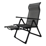 Silla Plegable De Acero Exteriores Ergo+ Reclinable Aju...