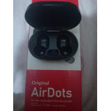 Airdots, Case Preta, Fones Pretos, Marca (redmi)