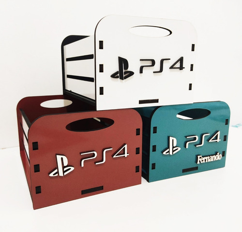 Combo 3 Porta Jogos - Ps5, Ps4, Ps3, Xbox, Switch - Escolha