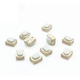 50 Piezas Micro Switch Push Button 3x4x2.5mm 4 Pines Smd