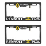 Par Portaplacas Renault Sport Rs Passion For Life Universal