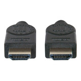 Cable Manhattan Hdmi Macho A Hdmi Macho 354332 8k 3mtrs /vc Color Negro