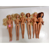Lote De Cuerpos Barbie Vintage Mattel 