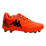 Botines De Futbol Kappa Verona Fg Kid Niños Naranja