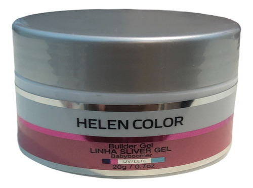 1 Gel Helen Color Builder Uv Led Construtor Unhas 20g