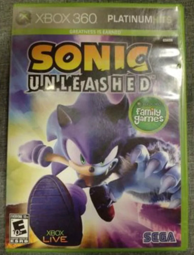 Juego Sonic Unleashead Xbox 360 Físico Original Tienda Xbox 