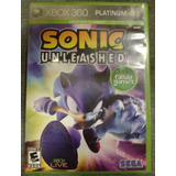 Juego Sonic Unleashead Xbox 360 Físico Original Tienda Xbox 