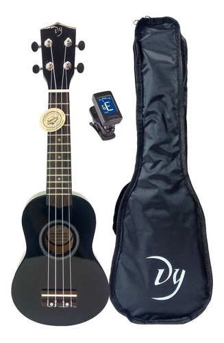 Ukelele Soprano Dy Lila Cuerdas Aquila + Afinador + Funda