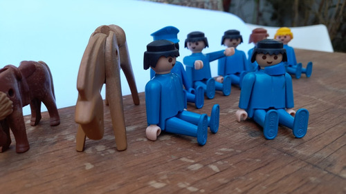 Playmobil Lote De Varias Figuras Antiguas Geobra 1974