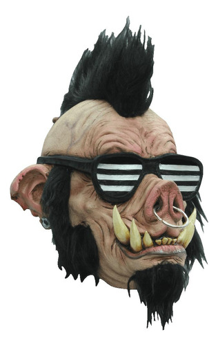 Máscara Cerdo Boar Punk Marrano Divertido Halloween Látex