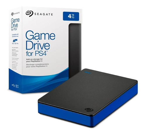 Disco Duro Externo Seagate 4tb Gamedrive 2.5  Usb-3.0 Ps4