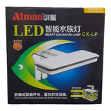 Iluminador Led Atman Para Acuarios 40-50cm 8.5w Luz De Luna.