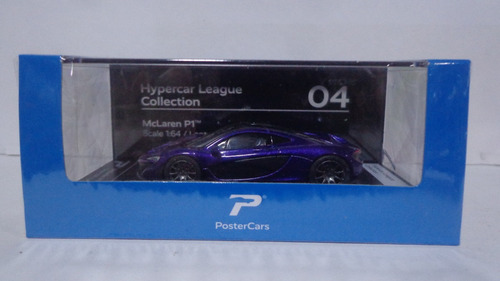 Mclaren P1 Hypercar League Collection 04 Postercars 1:64