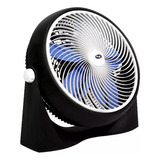 Turbo Ventilador Piso Y Pared Resistente Potencia 120 Watts Cantidad De Aspas 5 Color De La Estructura Negro Color De Las Aspas Azul Diámetro 52   Material De Las Aspas Plástico