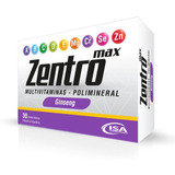 Suplemento Dietario Zentro Max Ginseng X 30 Un