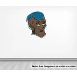 Vinil Sticker Pared 30 Cm. Lado Calamardo Guapo Modld0026