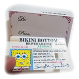 Sticker Para Tarjeta De Credito Licencia De Bob Esponja