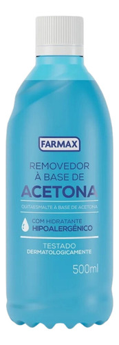 Removedor De Esmaltes Farmax Com Hidratação 500ml